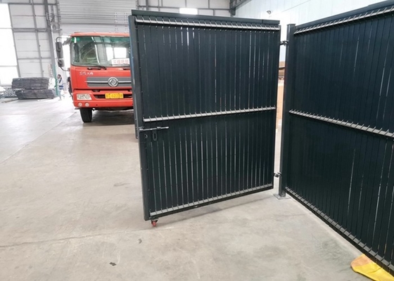 1.5m zwei Blatt-doppelter Metallgarten-Zaun Gate Hot Dipped galvanisieren