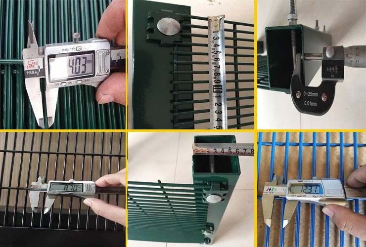 neueste Unternehmensnachrichten über Antisicherheits-Draht-Mesh Fence Double Loop Garden-Draht Mesh Fence Panels des aufstiegs-358  1