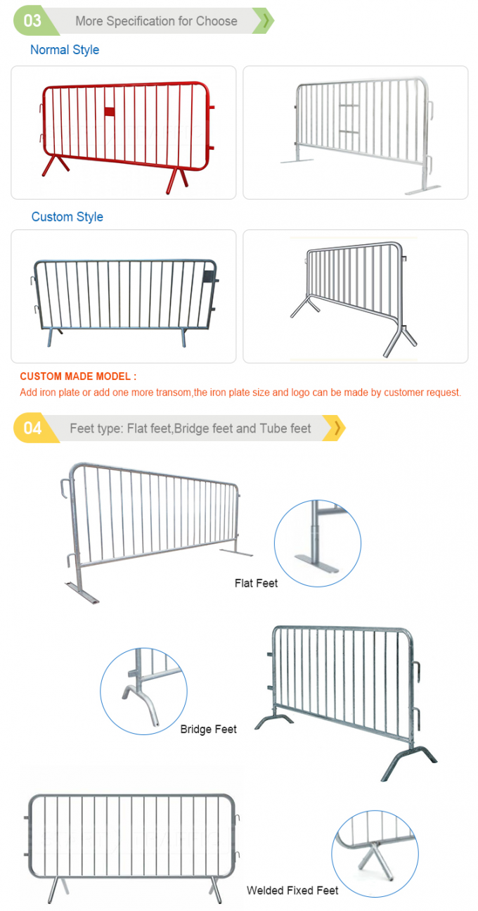 3D-Zwischenschutz / Crowd Barrier Fencing 2,4 x 2,95 m 2