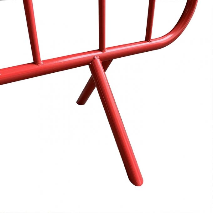 Portable Faltbare Aluminium Veranstaltung Crowd Control Barrieren Zaun Stahl PVC Große Konzerte Auffahrt Tore Sicherheitsmanagement 3