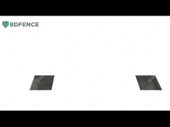 3D-Zaun und Quadratpfosten