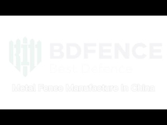 Grüne Sicherheit 3D-Schweißdrahtgitter Zaun Verzinkte und Pulvermalerei