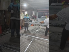 Der Schweißprozess von Kettenverbindungszaun ist wie folgt