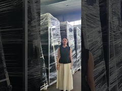 Grüner 3D-Zaun auf Holzpaletten nach den Philippinen verschifft