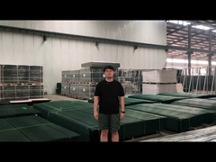 V-Gitter-Sicherheitszäune sind in verschiedenen Farben erhältlich.