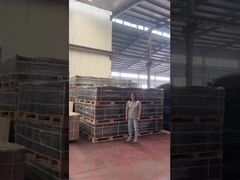 Pulverbeschichtung V-Maschen-Sicherheitszaun