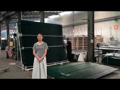 Quadratische Post Flat Bar Anti-Climb Mesh Zaun Verpackung