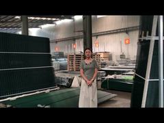 Pulverbeschichtung H Post Klarsicht Anti-Klettern