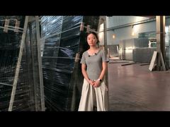 Der 3D-Zaun, der nach Aserbaidschan geliefert wird, ist so verpackt.