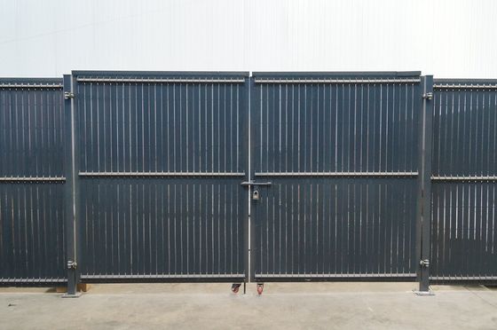 Qualität  1.5m Two Leaf Double Metal Garden Fence Gate Hot Dipped Galvanize Fabrik