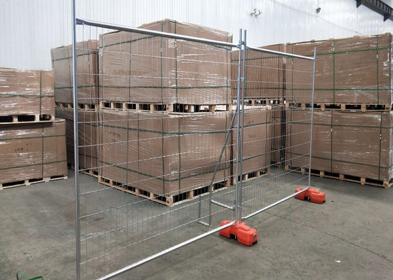 Qualität  Iron Metal 2.1*2.4m Welded Temp Construction Fence Fabrik