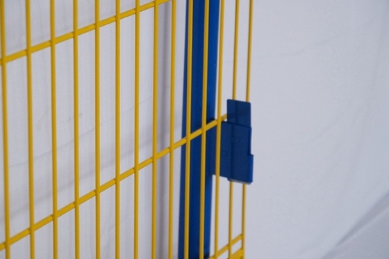 PVC, das geschweißten Mesh Edge Protection Barriers For-Bau malt