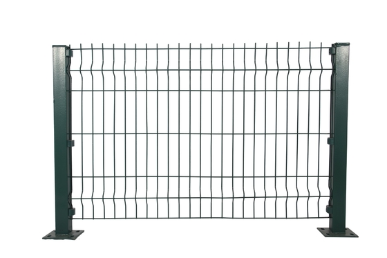 Galvanisiertes Metallpvc beschichtete 3d gebogenen Draht Mesh Fence For Garden Farm