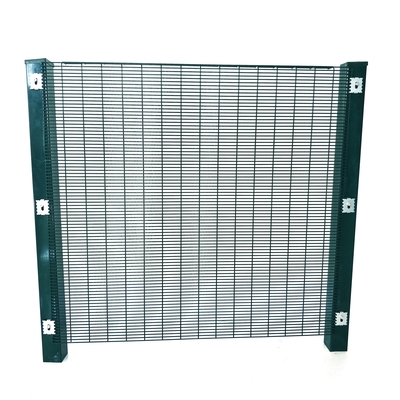 High Security Clear View Clearvu Zaun 358 Anti-Climb Zaun für den australischen Markt Klemm Bar 40 x 5mm M8 Cup Square