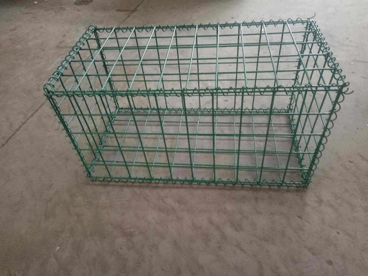 2 Zellen Schwerlastgeschweißte Gabionbox Größen 2x1x1m