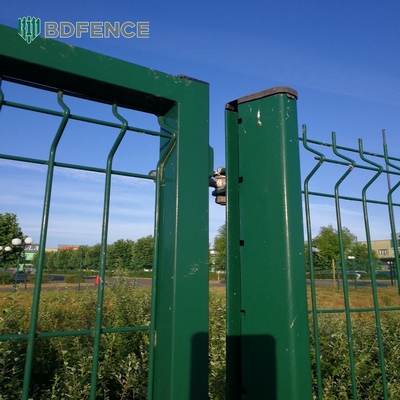 Schwergewichts starke geschweißte Zaun Panel Home Outdoor Dekorative Privatsphäre V Mesh Zaun Panel für Gartenzaun