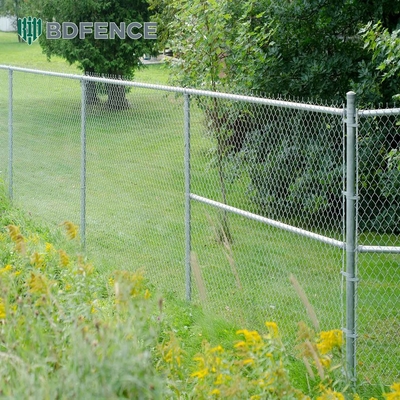 Zyklondrahtzaun für Garten in 8 Fuß Höhe und 2,0-6,0 mm Draht Durchmesser