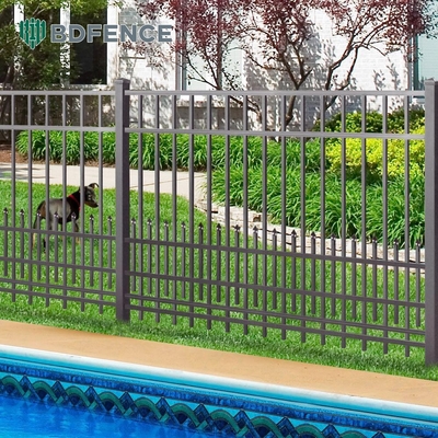 Hochsicherheit galvanisierter Metall Palisade Tubular Zaun für einfache Montage und nachhaltig