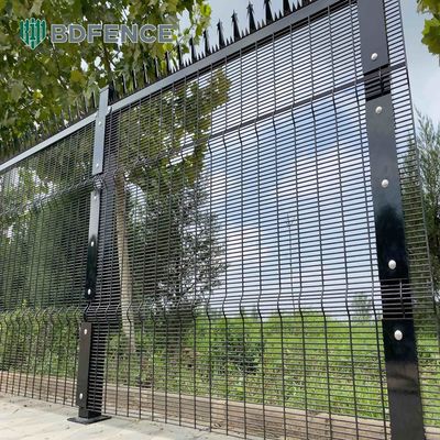 358 Prison Security Fence Welded Wire Mesh Anti Climb Correctional Facility Perimeter Fence
