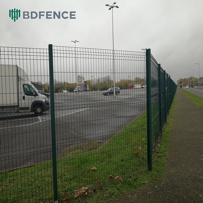 Einfache Montage PVC beschichtet 3d geschweißtes Gitterzaun für Gartensicherheit