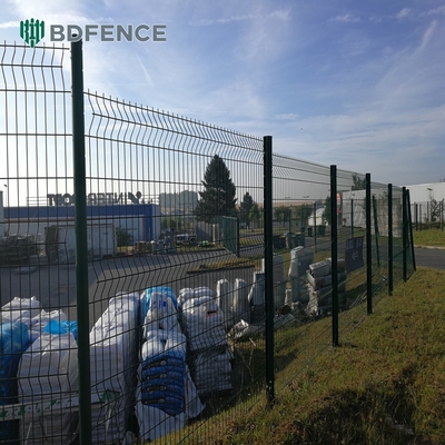 Einfache Montage PVC beschichtet 3d geschweißtes Gitterzaun für Gartensicherheit