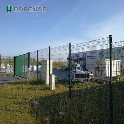 Einfache Montage PVC beschichtet 3d geschweißtes Gitterzaun für Gartensicherheit