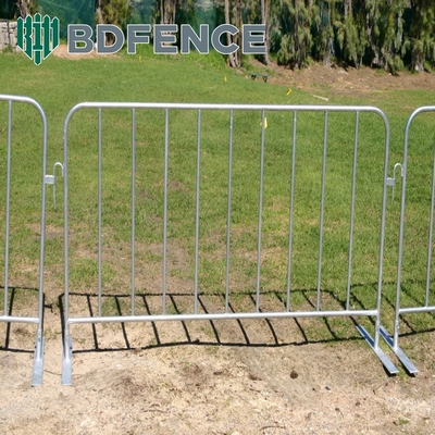 Pulverbeschichtete 3D-Modellierung Crowd Barrier Fencing 1,8 m Höhe