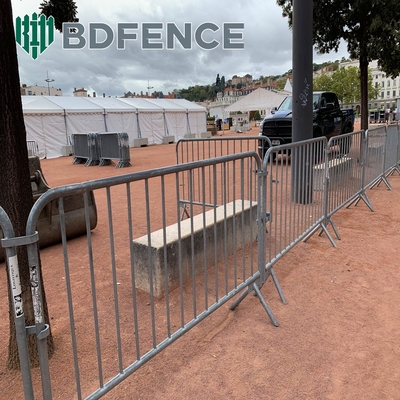 Schwerlast-Marathon-Menschenmassenkontrolle Barrikadenzaun 1.8x2.95m