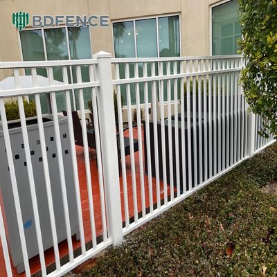 Anpassungsfähige moderne Aluminiumrohrförmige Stahlschutzgrillen - umweltfreundlich, wasserdicht, diebstahlschutzfähig, Pulverbeschichtet