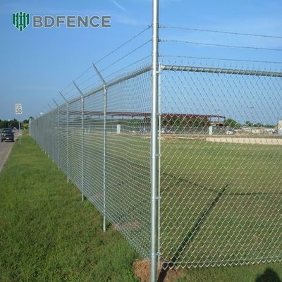 Billiger galvanisierter Diamond Wire Netting-PVC-Kettengliedzaun für Küstenzaun