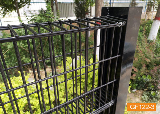 Dekorative Stein- und Glasstaubbeschichtung Gabions-Zaun System Garten Retainning