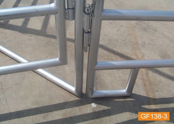 Galvanisierter Stahlviehbestand-Zaun Panels der rohr-H1.8m