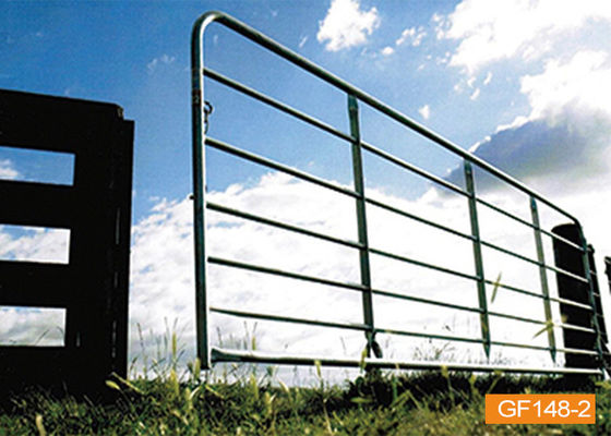Breite 16ft Sicherheitsdraht füllte Vieh-Platten-Zaun Gate