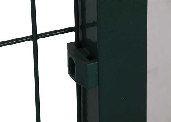 Nachhaltiges PVC beschichtet 3d gekrümmter geschweißter Drahtnetz Zaun Panel Barrikadenzaun