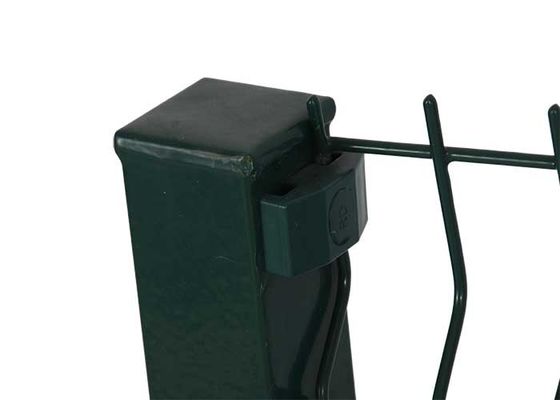 Nachhaltiges PVC beschichtet 3d gekrümmter geschweißter Drahtnetz Zaun Panel Barrikadenzaun