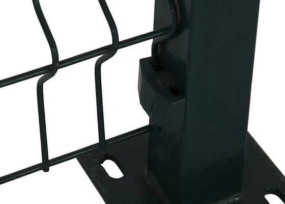 3d V Mesh Zaun Pvc Grün / Schwarz / Grau Metall Zaun Drahtnetz Sicherheit