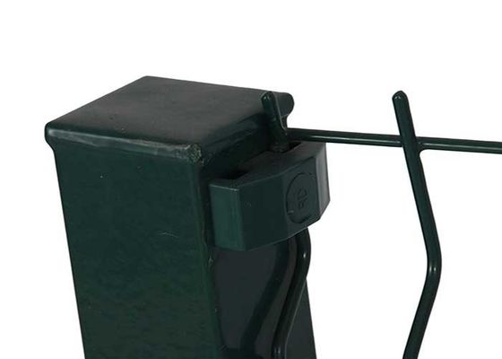 3d V Mesh Zaun Pvc Grün / Schwarz / Grau Metall Zaun Drahtnetz Sicherheit