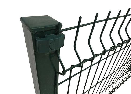 Custom 1/2 Zoll 1x2 6x6 geschweißte Garten Wire Mesh Zaun Galvanisiertes Stahl gekrümmter 3d Wire Mesh Zaun