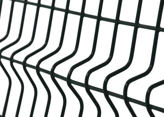 Custom 1/2 Zoll 1x2 6x6 geschweißte Garten Wire Mesh Zaun Galvanisiertes Stahl gekrümmter 3d Wire Mesh Zaun