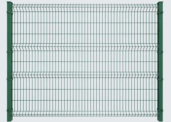 4 mm galvanisiertes Stahl 3D-Gitterzaun