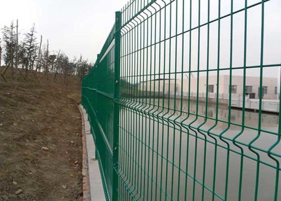 Kohlenstoffarmer Stahldraht H3000mm V Mesh Fencing Panels
