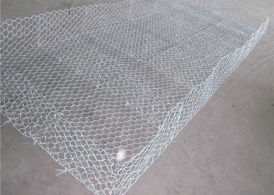 Galvanisierter Steinkorb Gabions-Draht Mesh Gabion Fence System