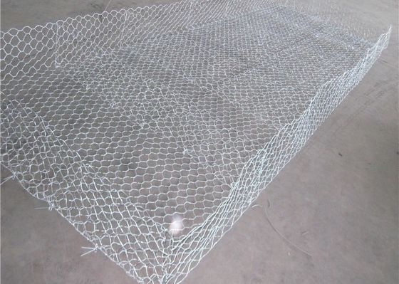 Galvanisierter Steinkorb Gabions-Draht Mesh Gabion Fence System