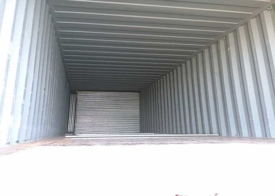 Tragbares HD galvanisierte Temp-Bau-Zaun