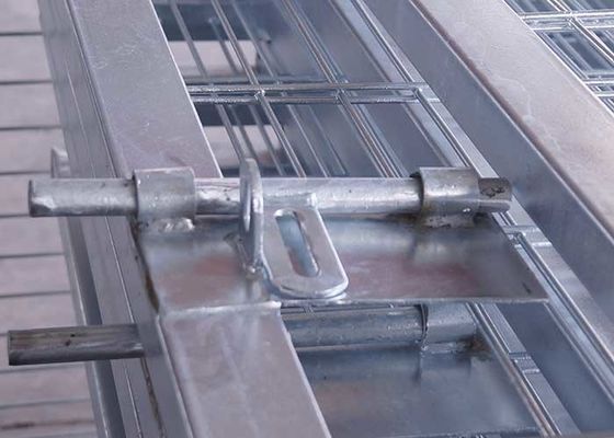 Garten Dekoration Niedrig 3D Stahldraht Verzinkter Beschichteter Zaun in Sliver