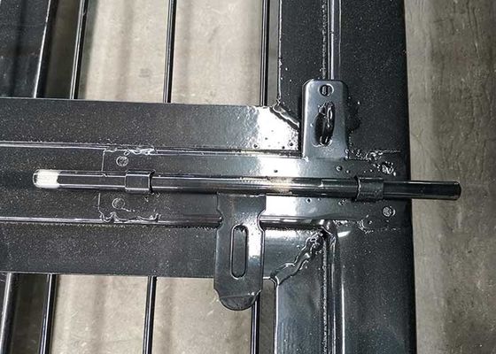 Rost beständige Eisen-Tür geschweißter Zaun-Gate With Anti-Diebstahl-Verschluss