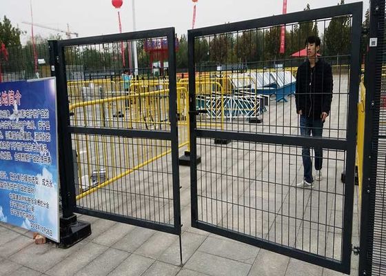Rost beständige Eisen-Tür geschweißter Zaun-Gate With Anti-Diebstahl-Verschluss