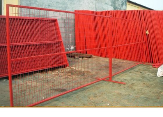 Kanada-Standardsicherheit 6x10 Füße Temp-Bau-Zaun