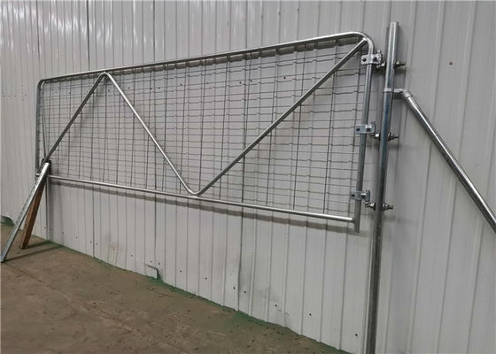 kohlenstoffarme Stahl-2.5m Schweißung Mesh Field Fence Gate