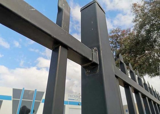 6ft hohe Schmiede Stahl Tubular Zaun langlebig vorgefertigte ISO9001 zertifiziert